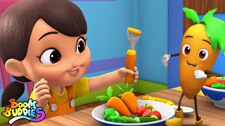 Canción de verduras  Poemas para niños  Educación  Kids TV Español Latino  Dibujos animados [upl. by Adlesirg]