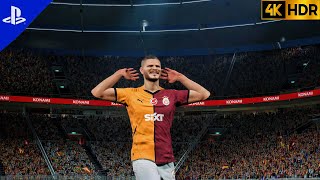 eFootball 2025  Galatasaray vs Alanyaspor Gameplay PS5 4K 60FPS HDR [upl. by Ailemor602]