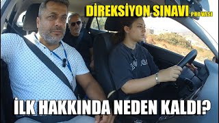 İLK HAKKINDA NEDEN KALDIÖRNEK DİREKSİYON SINAVI [upl. by Machutte]