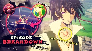 😱🔥 Lelouch Is ALIVE Code Geass Roze Episode 4 Review amp Breakdown [upl. by Auhs]