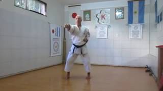 Kushanku Sho  Escuela Miyazato  Shorin Ryu Shidokan  Dojo Bariloche [upl. by Adnov]