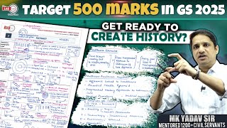 UPSC Mains Answer writing  Response of Target 500 MarksB2 in GS 2025  Ab Mehanat Shuru  MK Sir [upl. by Llenart713]