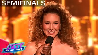 Semifinals Loren Allred quotISquot OVER THE RAINBOW  AGT Fantasy League 2024 [upl. by Eldoria966]