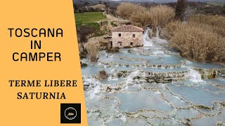 Saturnia in camper area sosta e terme libere camper camperlife saturnia [upl. by Llehsem728]