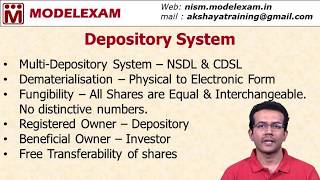 Depository System Concepts  NSDL amp CDSL [upl. by Isborne574]