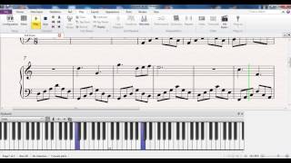 Ennio Morricone quotLe Vent Le Criquot easy piano cover [upl. by Alyacim]