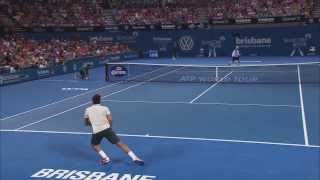 AO Expert Federer v Tsonga [upl. by Ferretti338]