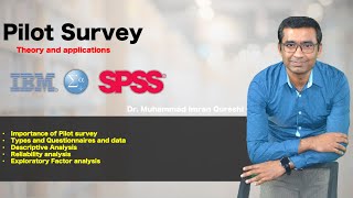 Pilot Testing using SPSS [upl. by Gwyneth]