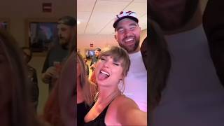 Taylor Swift and Travis Kelce partying in the suite after chiefs vs broncos game [upl. by Lehte]