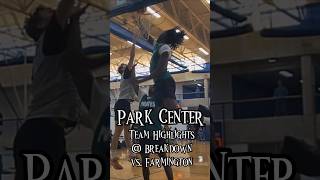 Park Center Team Highlights  Breakdown vs Farmington ballaholics [upl. by Dicks90]