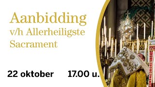 FSSPX Antwerpen  2210 Aanbidding met Rozenhoedje [upl. by Nuy]