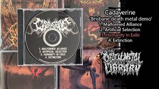 Cadaverine  Brisbane death metal full demo 2008 preDisentomb [upl. by Nils]