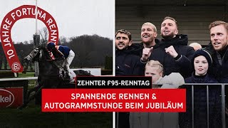 INSIDE  F95 zum Anfassen beim zehnten FortunaRenntag  Fortuna Düsseldorf [upl. by Able762]