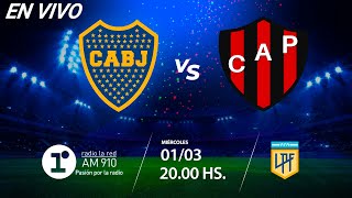 BOCA VS PATRONATO  EN VIVO  SUPERCOPA ARGENTINA [upl. by Rodrique]