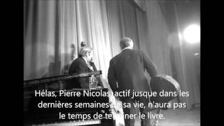 PIERRE NICOLAS  Brassens vu de dos audio [upl. by Nowd]