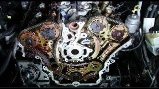 VE COMMODORE TIMING CHAIN REPLACEMENT Part 1 [upl. by Giorgia]