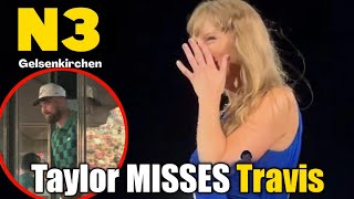 EMOTIONAL Taylor Swift Mentioning Travis Kelce during Paper Rings x Stay in Gelsenkirchen N3 [upl. by Capwell]