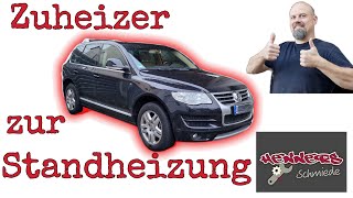 Das ist Grandios VW Touareg Webasto Zuheizer zur Standheizung upgraden ThermoTop Standheizung [upl. by Enyrhtak]