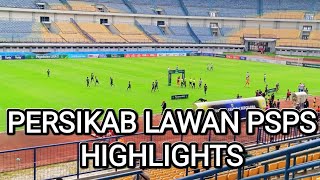 PERSIKAB KABUPATEN BANDUNG LAWAN PSPS PEKANBARU DI STADION GELORA BANDUNG LAUTAN API [upl. by Alo951]