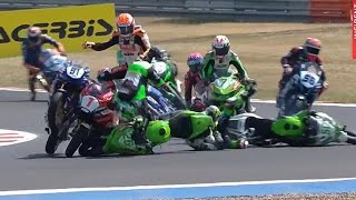 2024 Motorcycle Racing Crash Compilation Part3 [upl. by Edmund432]