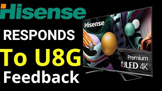 MAJOR Hisense U8G Update Coming QTV PODCAST [upl. by Sibylla675]