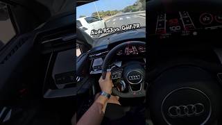 Audi RS3 vs Golf 7R ⚡️⚡️ shorts audipower golf7r vwpower audirs3 golf7r [upl. by Ettevy]