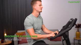 Tunturi Centuri E100 Ergometer Exercise Bike EN  Tunturi New Fitness [upl. by Dronski]