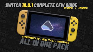 How to Jailbreak Nintendo Switch 1801  Atmosphere 170 Hekate 611  BEST GUIDE [upl. by Nitz575]