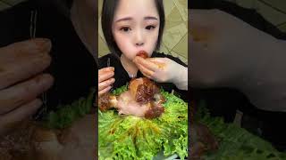 🔥🍽️ ASMR MUKBANG Deliciously Crispy 삼겹살 amp Satisfying Crunchy Bites 🎧🥓🌶️ foodie koreanflavours [upl. by Adnorrehs]