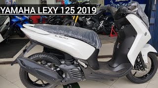 YAMAHA LEXI 2019  WARNA quot PUTIH quot TYPE STANDART REVIEW FISIK  HARGA [upl. by Vicki949]