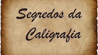 Segredos da Caligrafia SUPERCALIGRAFIA [upl. by Llevel]