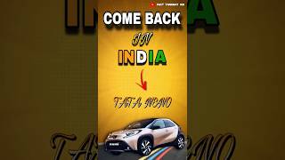 Tata Nano Comeback In India shorts car tatamotors [upl. by Walrath]