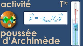 POUSSÉE DARCHIMÈDE  Terminale  Spécialité  Bac [upl. by Grishilde]