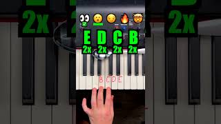 ☝️ Free Piano Course in Bio  Learn 4 Chords Play 100s of Songs [upl. by Broeker]