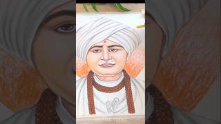 Jalaram Jayanti Drawing  Jalaram Bapa Chitra [upl. by Cordey]