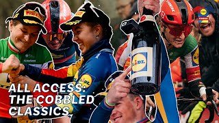 ALL ACCESS  THE COBBLED CLASSICS  LIDLTREK [upl. by Naiva]