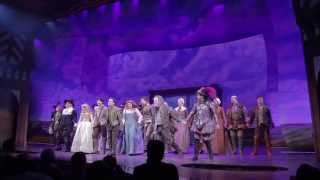 The First Curtain Call at SOMETHING ROTTEN [upl. by Pitt]