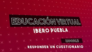 ¿Cómo responder un Cuestionario en Moodle [upl. by Aivatahs851]