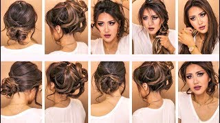 ★TOP 2017 ft Herstyler 💗 Everyday FALL HAIRSTYLES for WORK amp SCHOOL 💗 UPDOS for MEDIUM LONG HAIR 💗 [upl. by Relyuc]