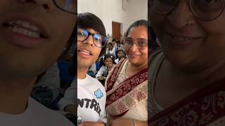 sourav bhai school me gaye or mem se mile shortsfeed vlog funny soravjoshivlogsschoolnew [upl. by Ahsienad46]