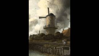 Animation of De molen bij Wijk bij Duurstede  Jacob Isaacksz van Ruisdael [upl. by Keverian]