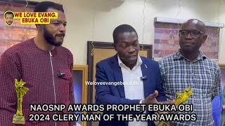 EVANGELIST CHUKWUEBUKA ANOZIE OBI RECEIVES AN AWARD 🥇 congratulations sir [upl. by Neyuq]