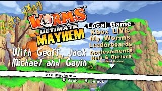 Lets Play  Worms Ultimate Mayhem [upl. by Judd]