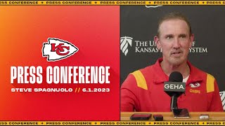 Steve Spagnuolo “We got a lot of work done”  Press Conference 61 [upl. by Shoemaker50]