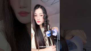 Hair curler makeup tutorial natural cute look by JSA Beauty [upl. by Molini481]