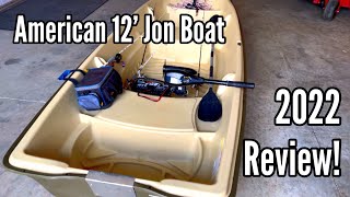 SunDolphin American 12’ Budget Jon Boat 2022 Review [upl. by Savory]