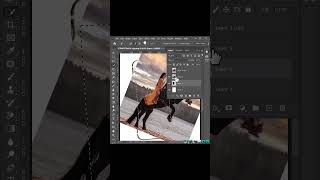 Photoshop Tutorial  3D Pop Out Effect shortsfeed shorts photoshop viral trending [upl. by Meave]