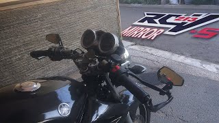 Best Bar End Mirrors of 2019 Honda RC213VS Replica Bar End Mirrors ProguardHandGuard [upl. by Ardnuhs]