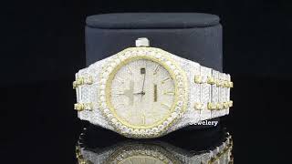 Moissanite Diamond Automatic  Iced Out Wrist Watch  Watch Collection  Collection 2024 [upl. by Ettevy325]