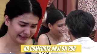 KD comforts Anji on PBB [upl. by Farkas]